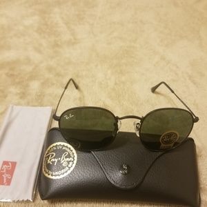 Brand New Ray-ban authentic rb3447 black round 50m